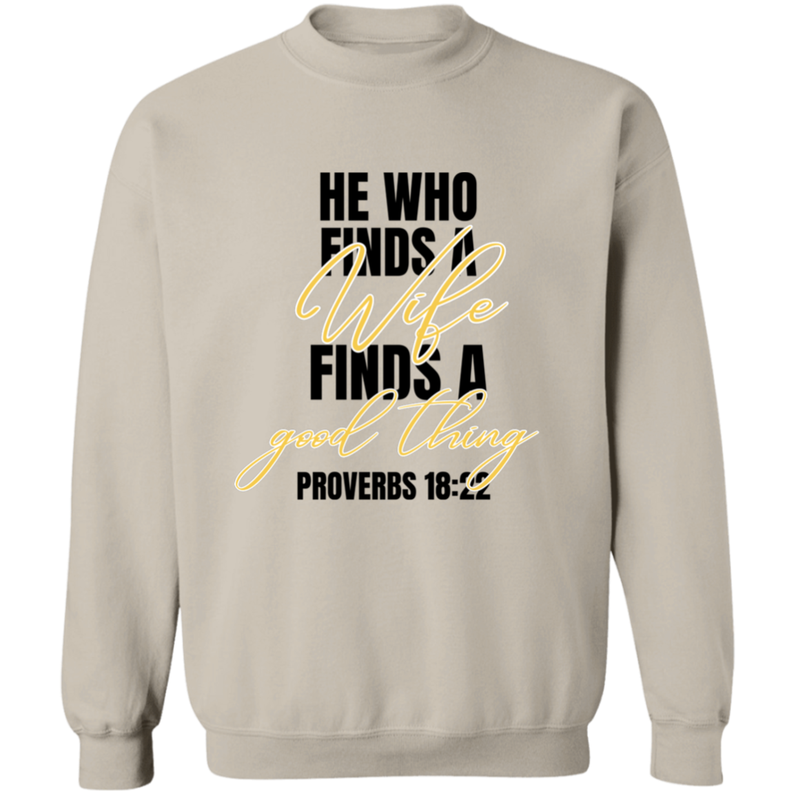 (Husband) Valentine Matching, Husband and Wife Crewneck Pullover Sweatshirt