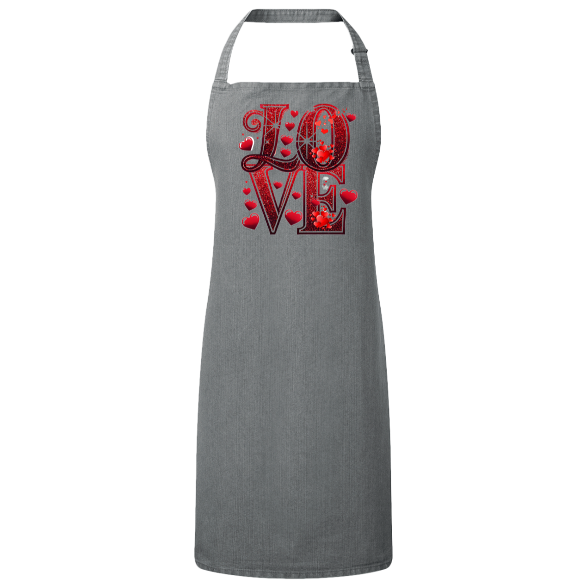 LOVE Sustainable Unisex Bib Apron